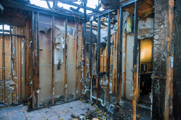Professional Emergency Fire Cleanup technician working in Governors Village, NC